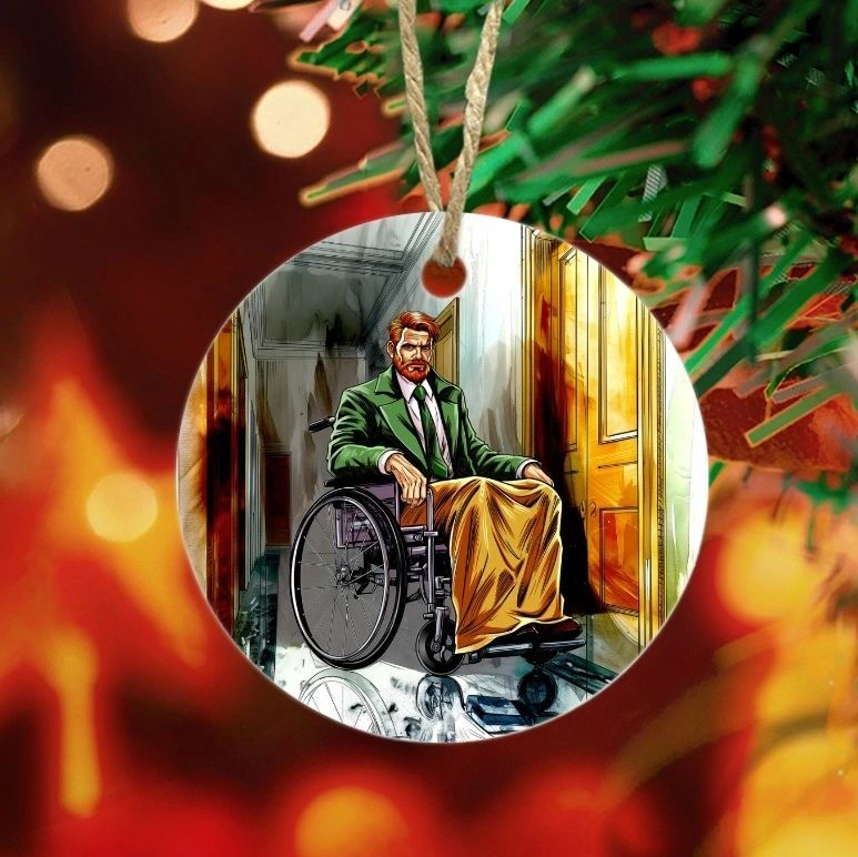 THE CHIEF READY CHRISTMAS TREE ORNAMENT - DOOM PATROL