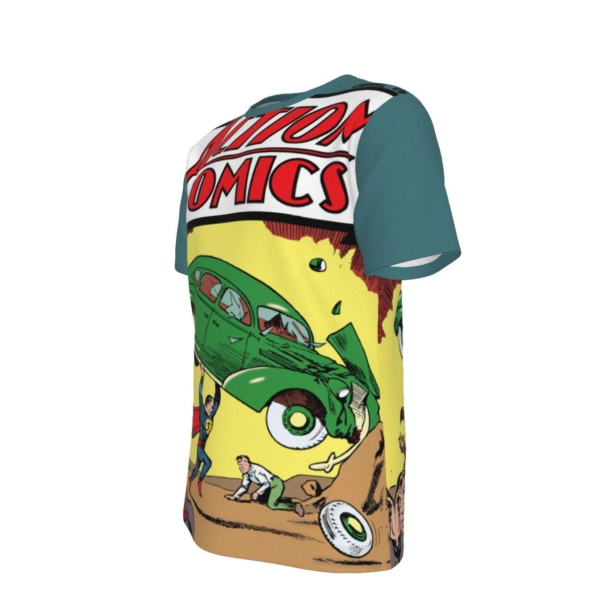 ACTION 1 ALL OVER PRINT SHIRT AND TANK- 1ST SUPERMAN