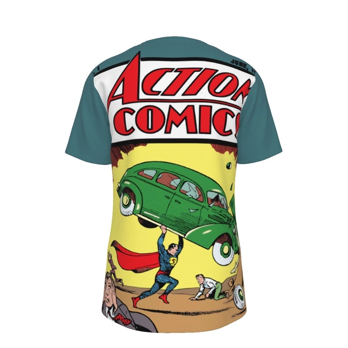 ACTION 1 ALL OVER PRINT SHIRT AND TANK- 1ST SUPERMAN