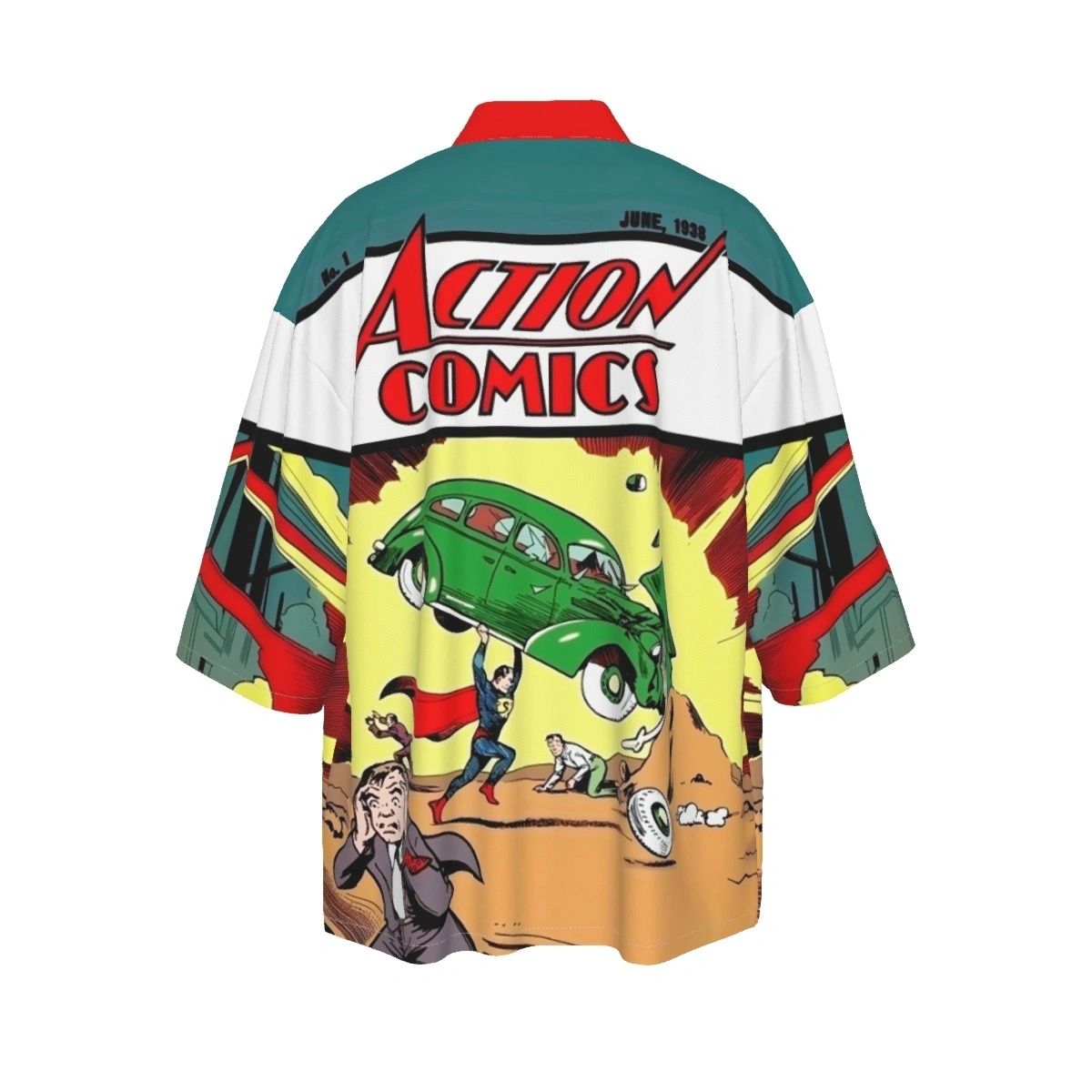 ACTION 1 KIMONO - DROP SHOULDER SHORT JACKET