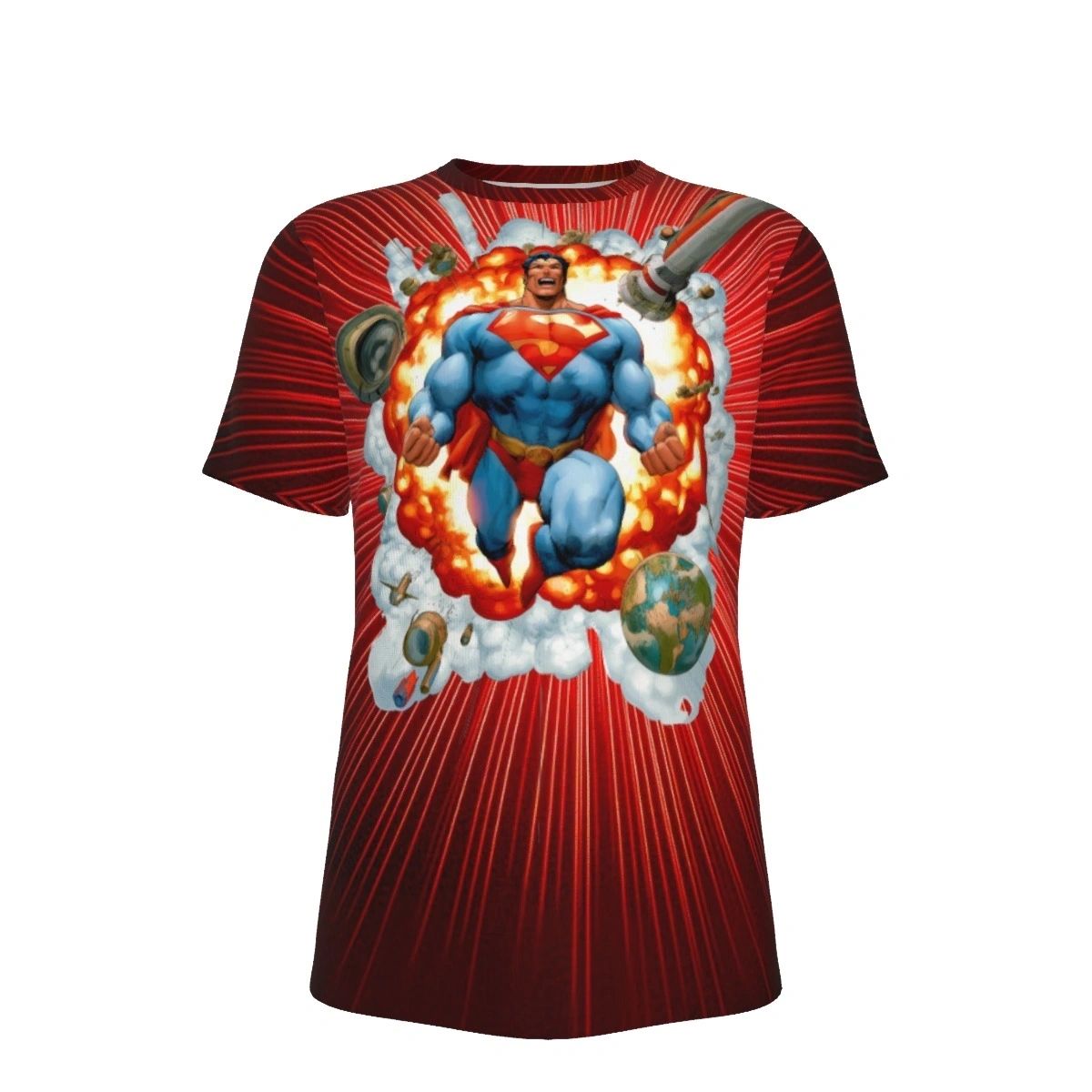 SUPERMAN PROTECTOR ALL OVER PRINT SHIRT AND TANK- OG ART