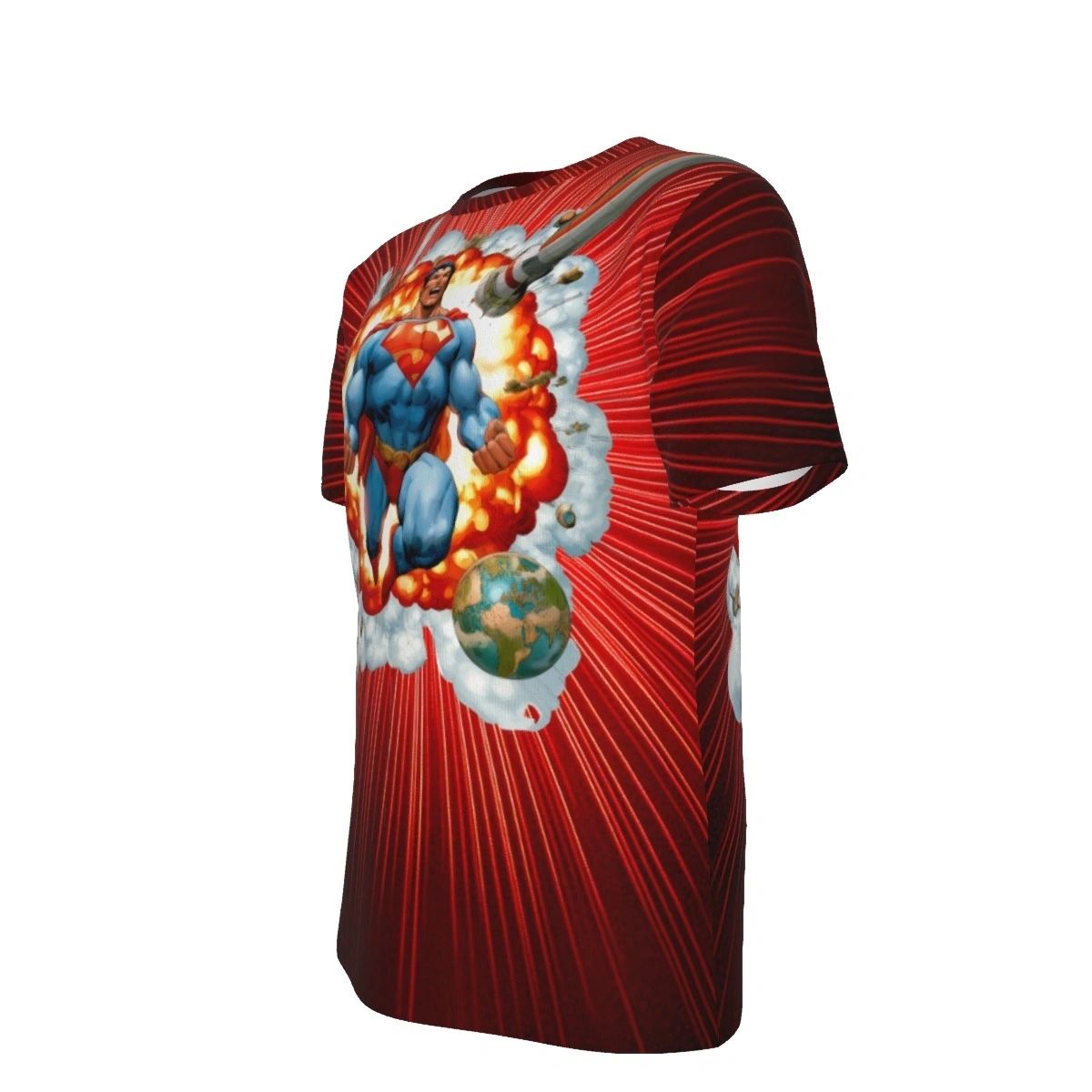 SUPERMAN PROTECTOR ALL OVER PRINT SHIRT AND TANK- OG ART