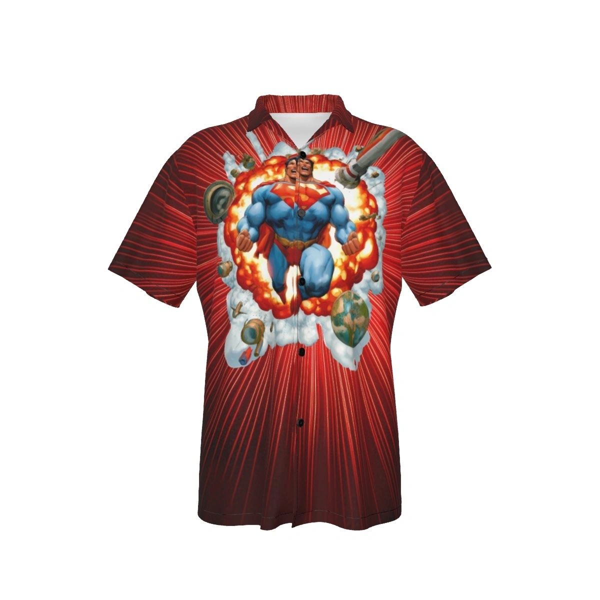 SUPERMAN PROTECTOR ALL OVER PRINT SHIRT AND TANK- OG ART