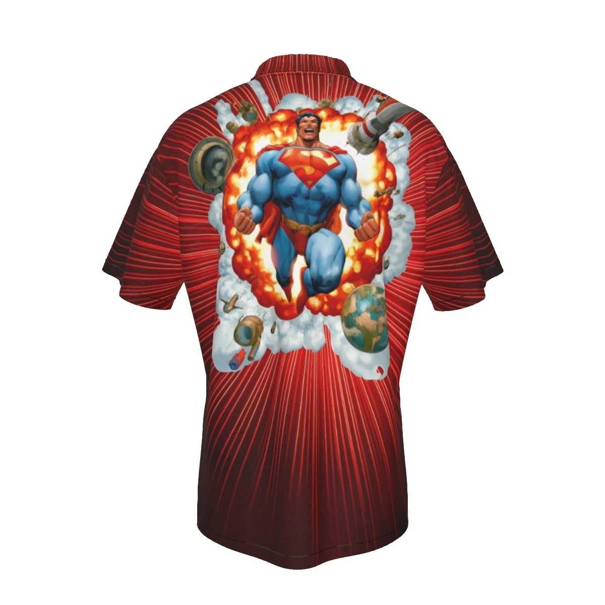SUPERMAN PROTECTOR ALL OVER PRINT SHIRT AND TANK- OG ART