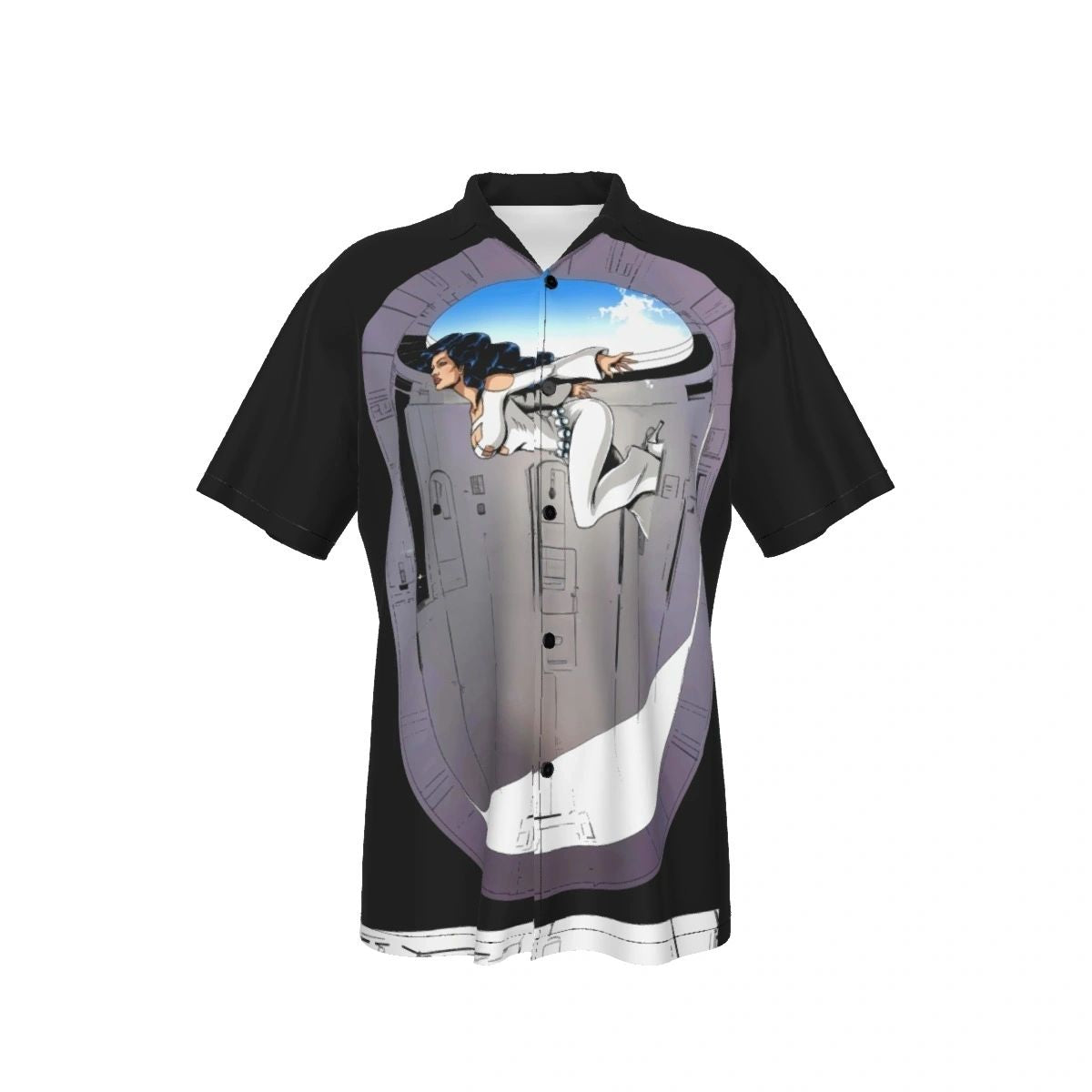 PHANTOM GIRL READY ALL OVER PRINT SHIRTS- LEGION READY