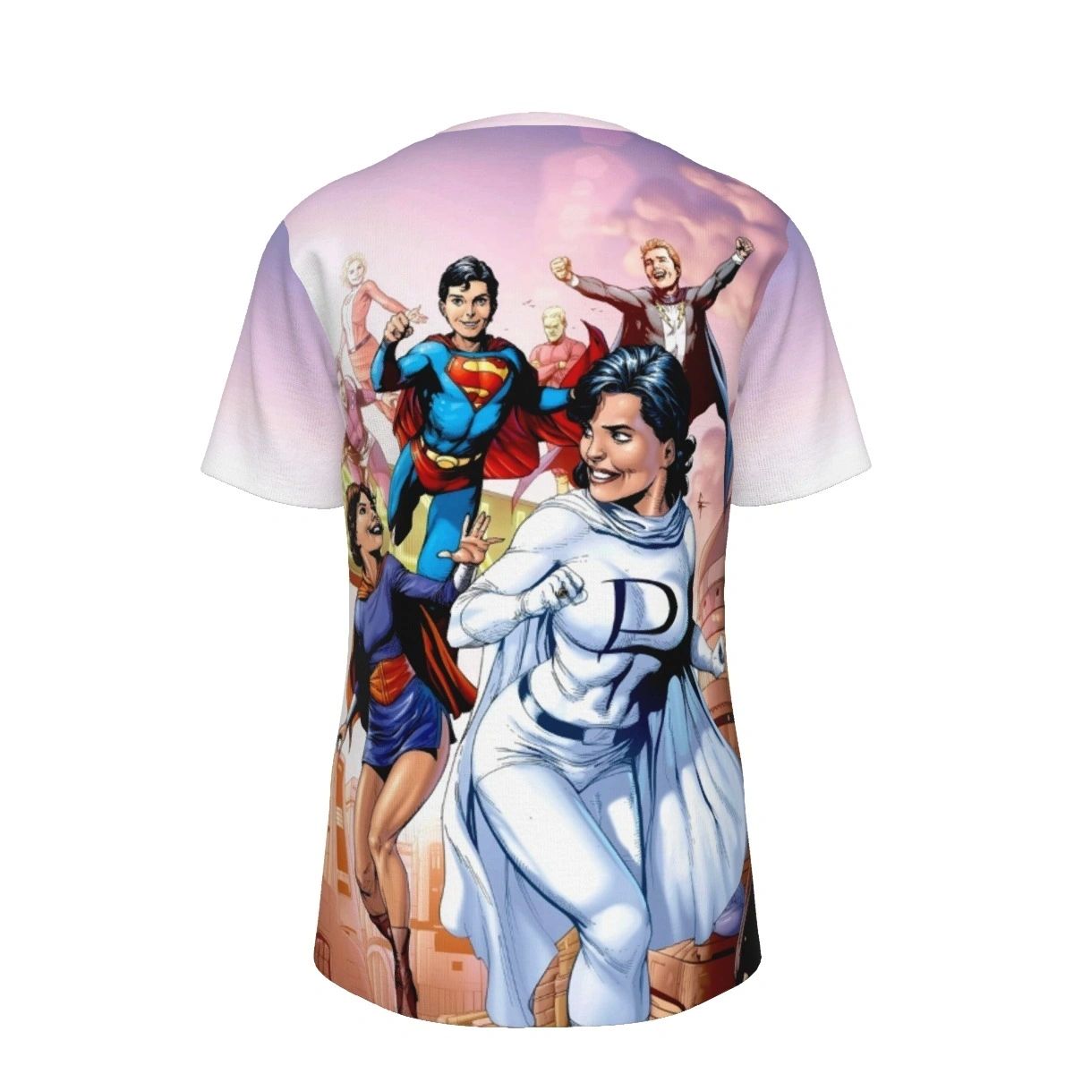 SECRET ORIGINS SUPERMAN 2 READY ALL OVER PRINT SHIRTS- OG LEGION - GARY FRANK