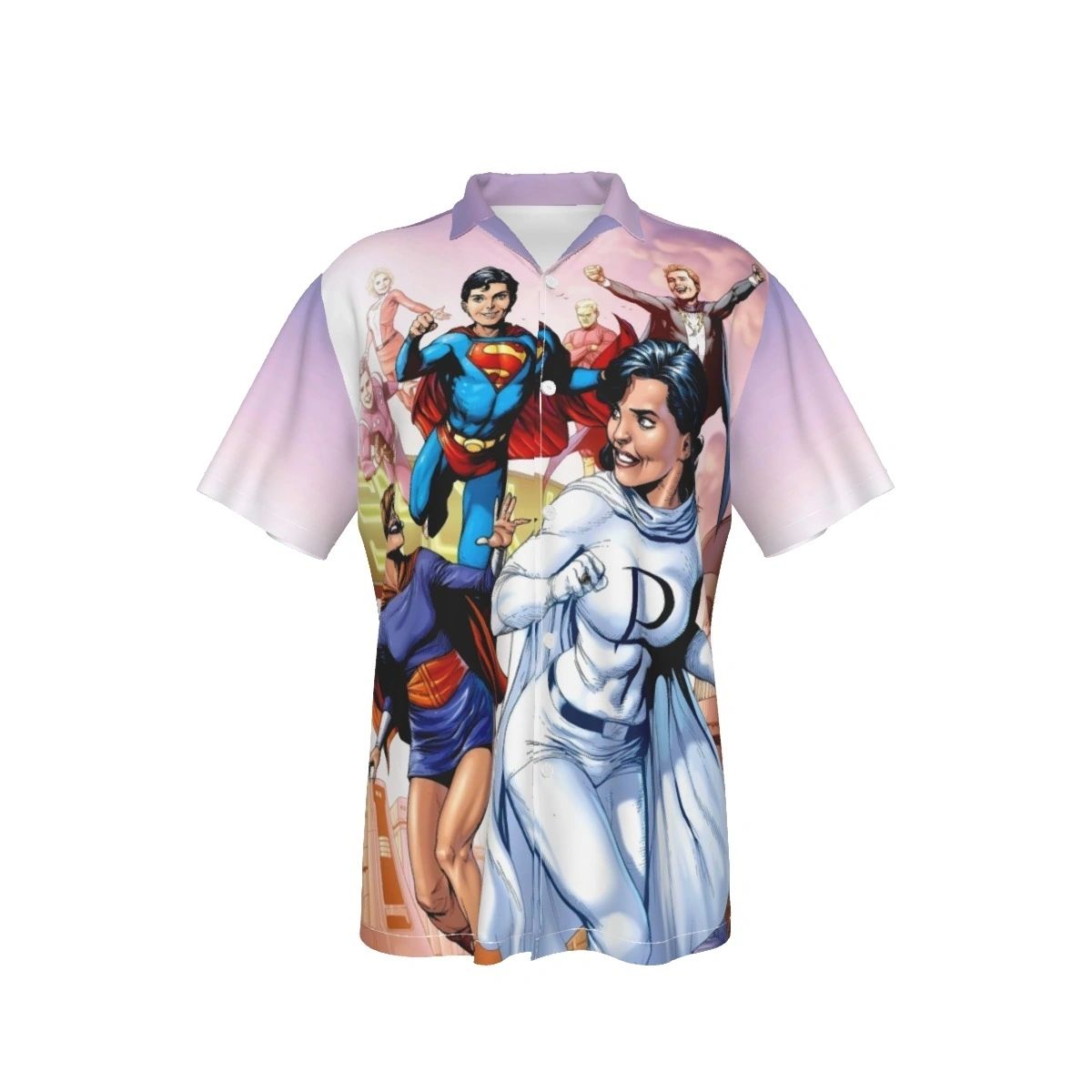 SECRET ORIGINS SUPERMAN 2 READY ALL OVER PRINT SHIRTS- OG LEGION - GARY FRANK