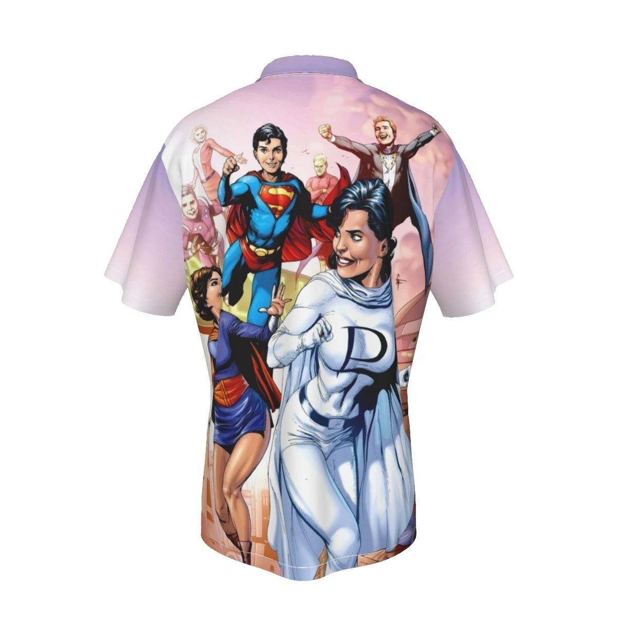 SECRET ORIGINS SUPERMAN 2 READY ALL OVER PRINT SHIRTS- OG LEGION - GARY FRANK