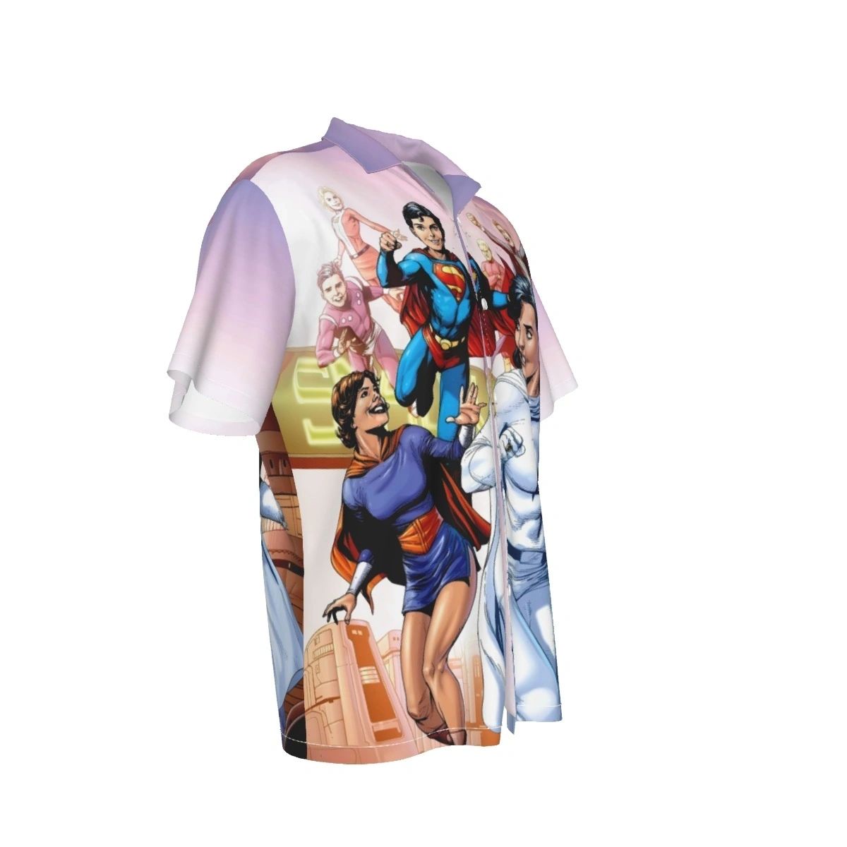 SECRET ORIGINS SUPERMAN 2 READY ALL OVER PRINT SHIRTS- OG LEGION - GARY FRANK