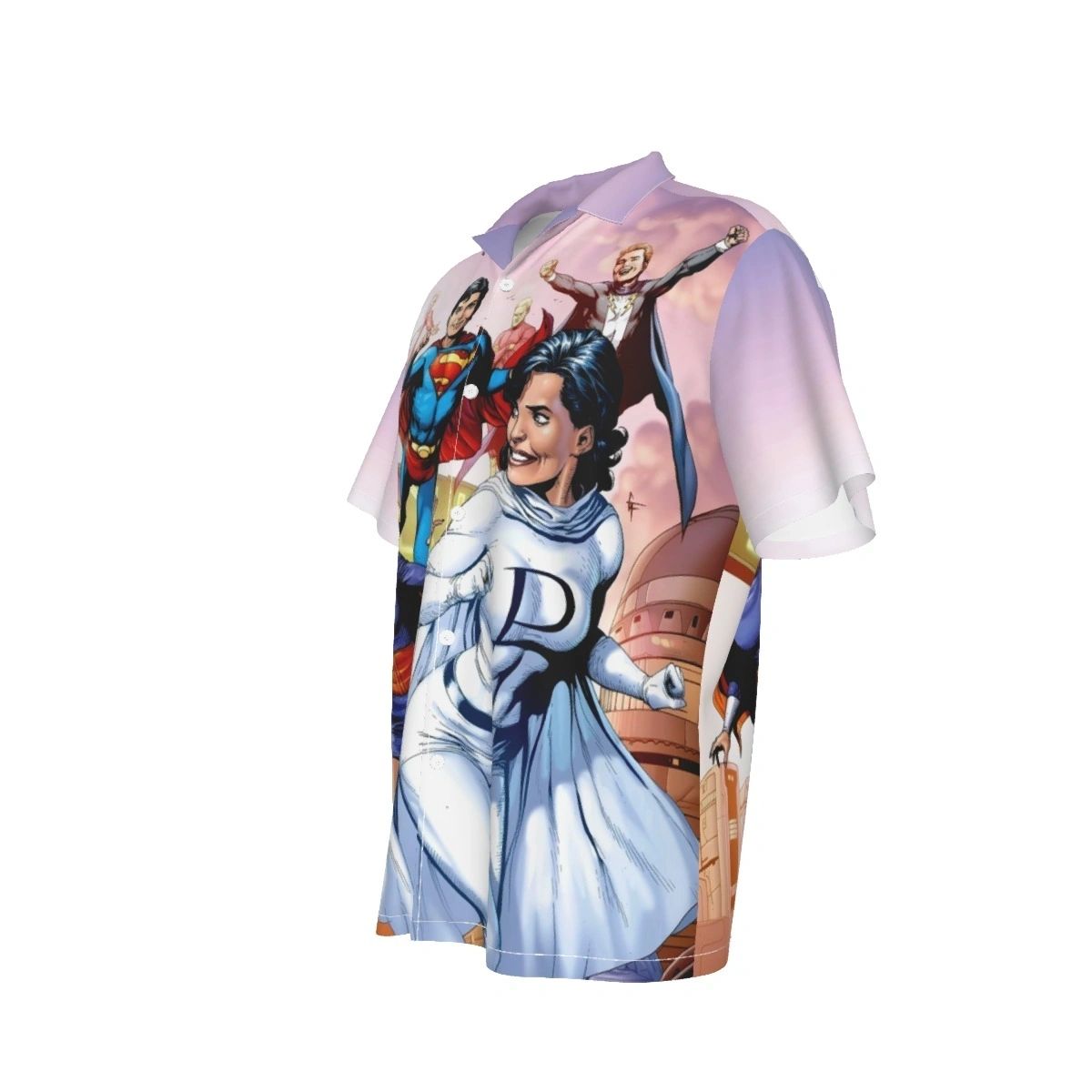 SECRET ORIGINS SUPERMAN 2 READY ALL OVER PRINT SHIRTS- OG LEGION - GARY FRANK