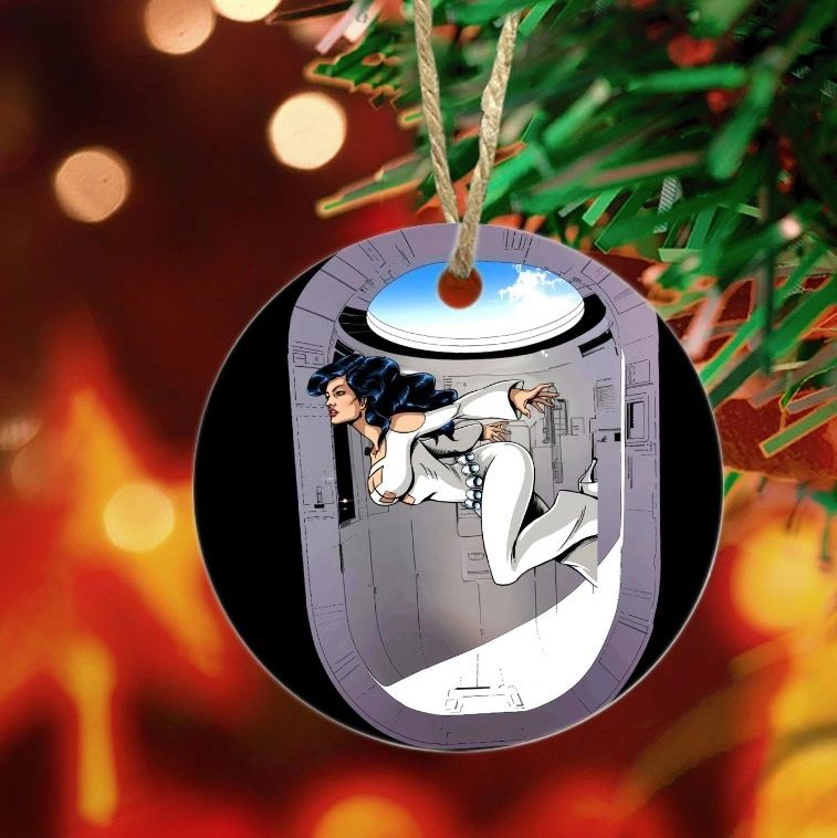 PHANTOM GIRL READY CHRISTMAS TREE ORNAMENT - LEGION READY
