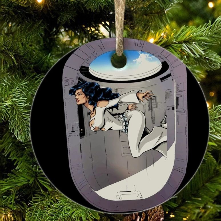 PHANTOM GIRL READY CHRISTMAS TREE ORNAMENT - LEGION READY