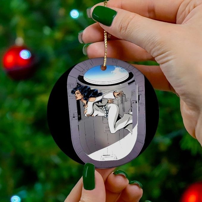 PHANTOM GIRL READY CHRISTMAS TREE ORNAMENT - LEGION READY