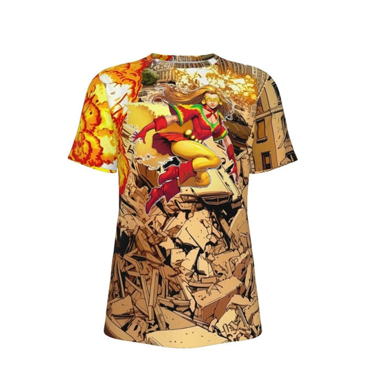 FLAMEBIRD READY ALL OVER PRINT SHIRTS- TEEN TITANS READY