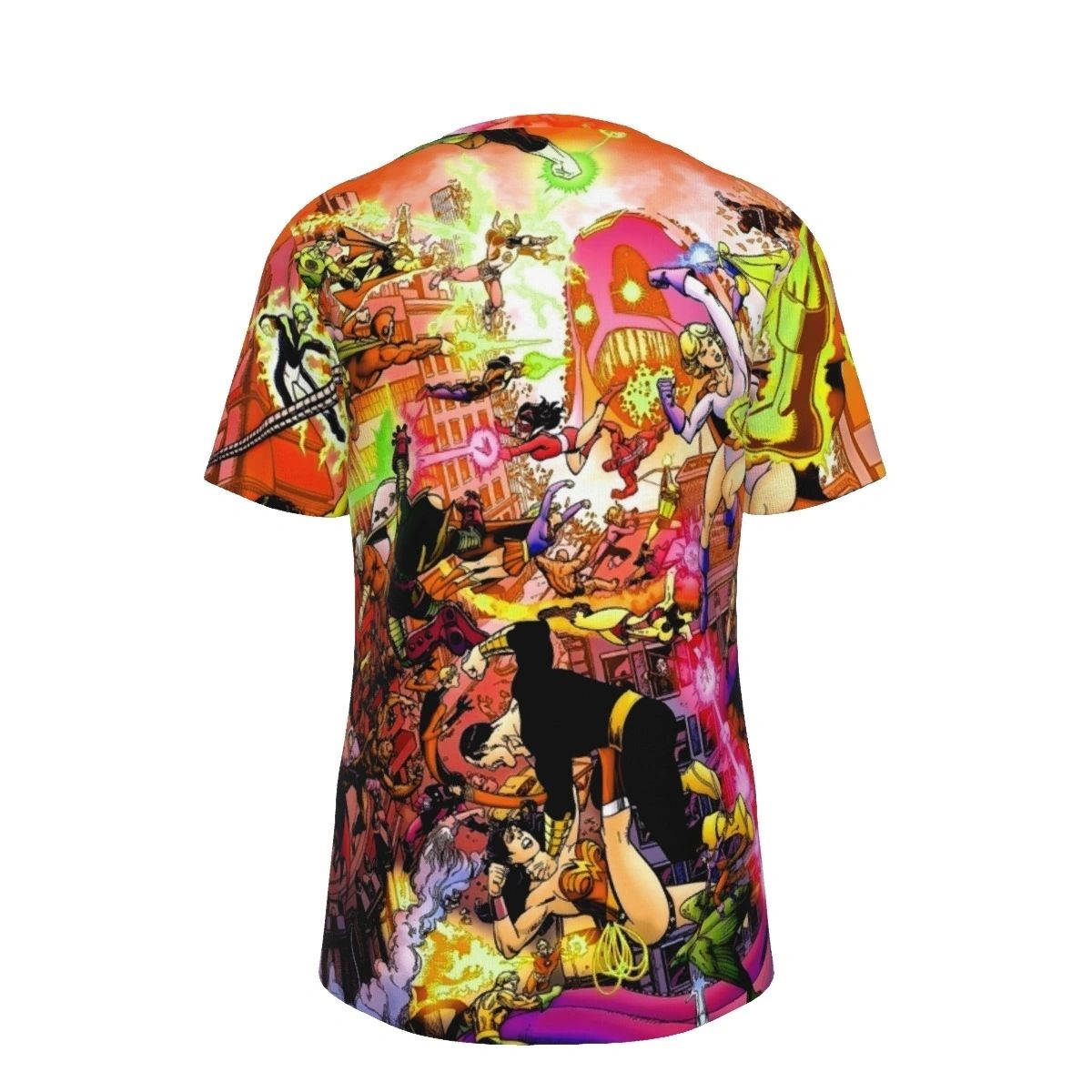 DCU LEGACIES AFTER CRISIS ALL OVER PRINT SHIRTS - GEORGE PEREZ