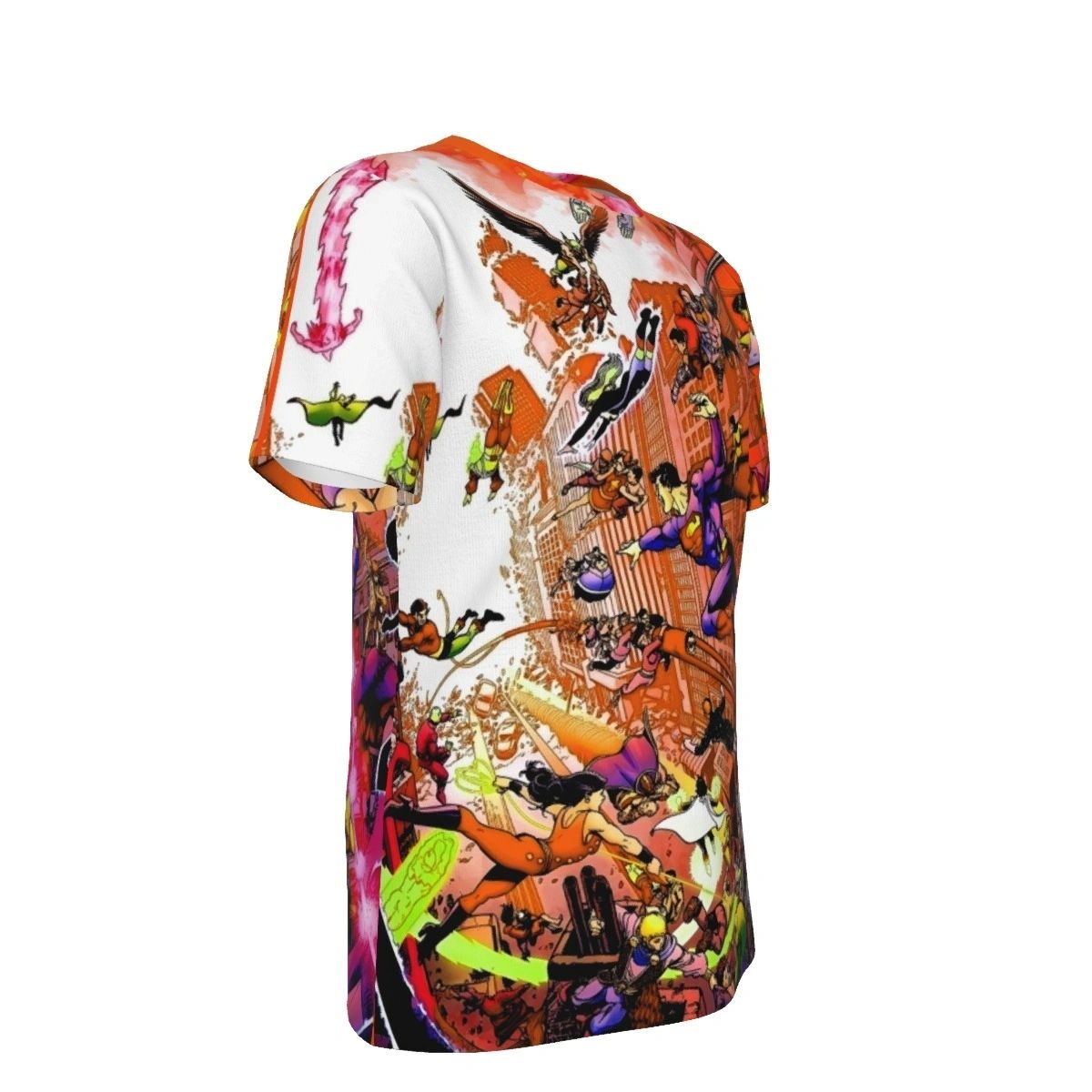 DCU LEGACIES AFTER CRISIS ALL OVER PRINT SHIRTS - GEORGE PEREZ