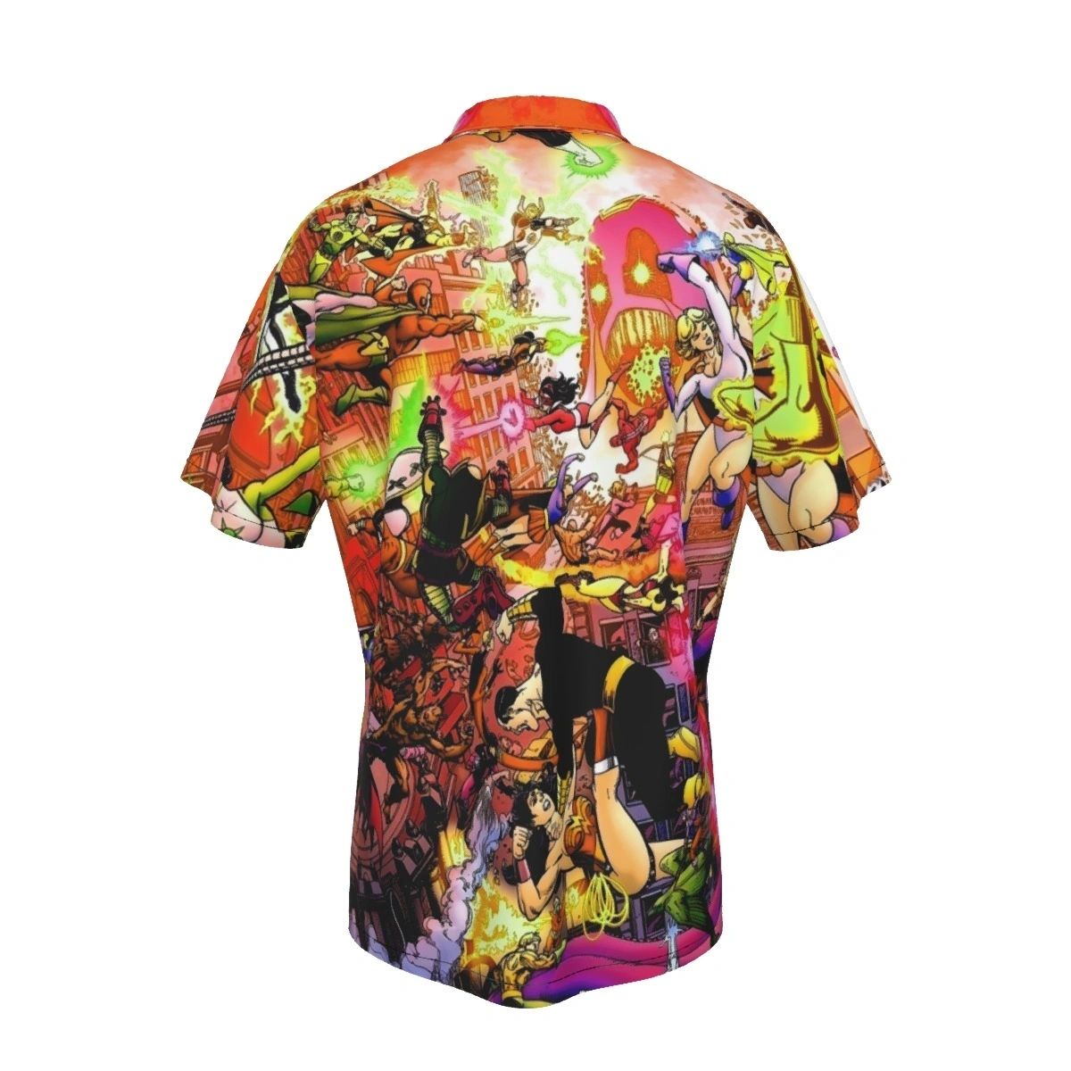 DCU LEGACIES AFTER CRISIS ALL OVER PRINT SHIRTS - GEORGE PEREZ