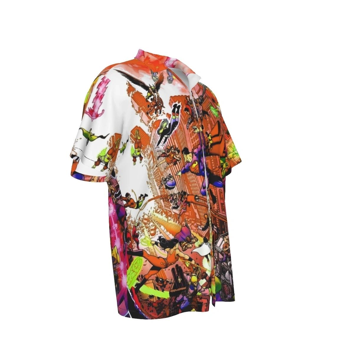 DCU LEGACIES AFTER CRISIS ALL OVER PRINT SHIRTS - GEORGE PEREZ