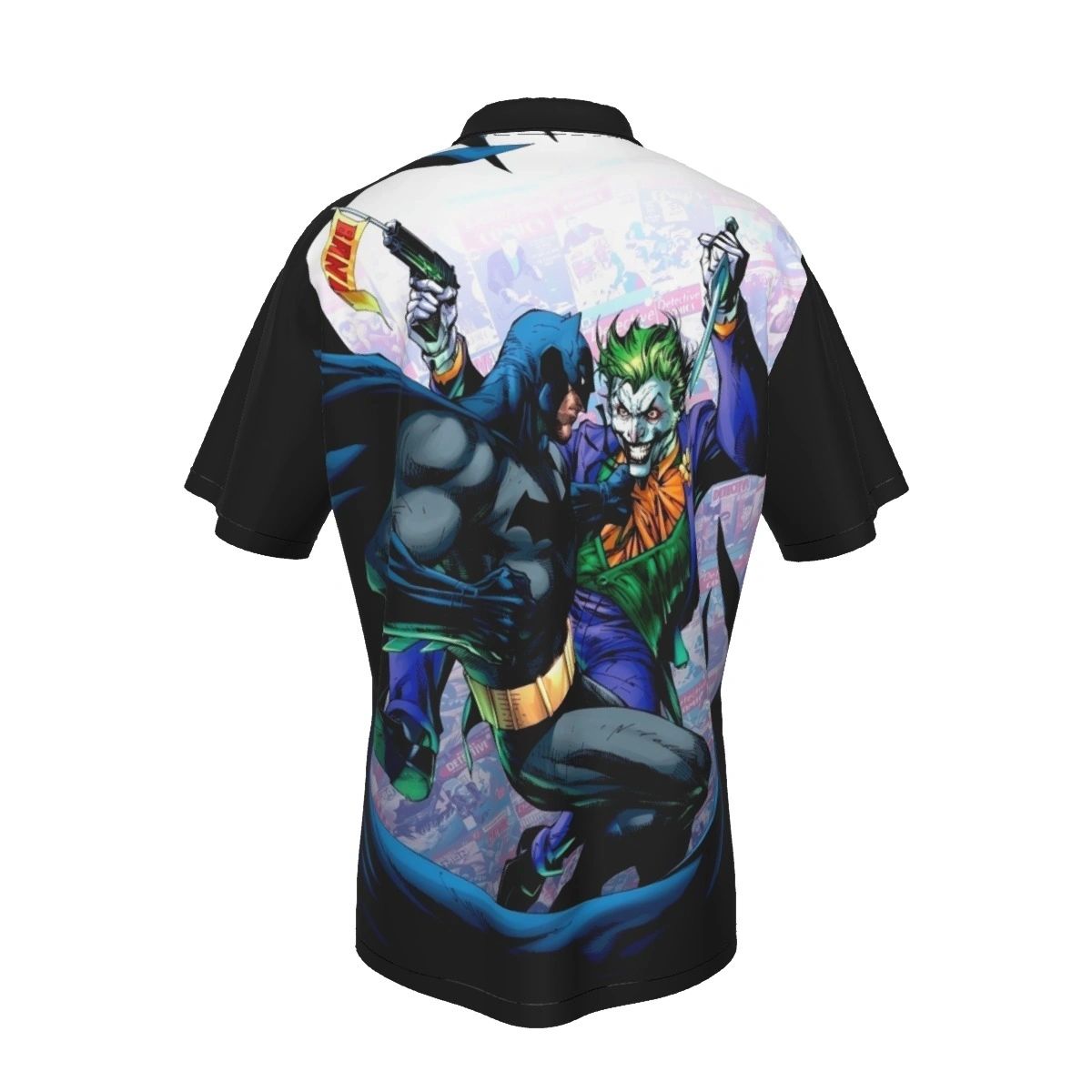BATMAN VS JOKER PINUP ALL OVER PRINT SHIRT AND TANK TOP - JIM LEE ART