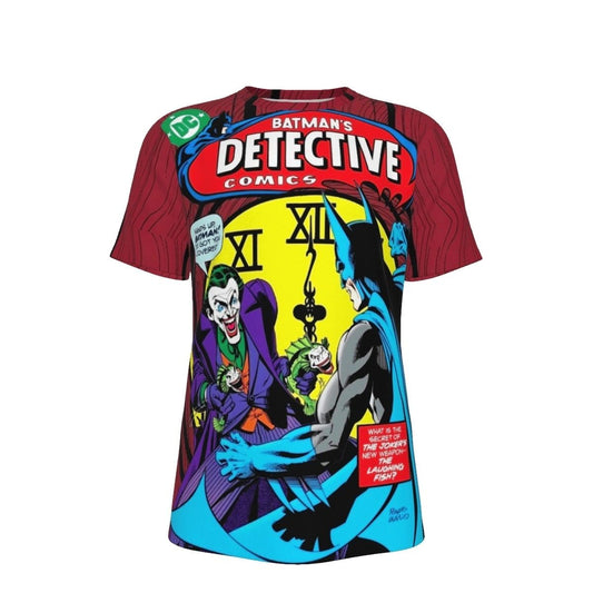 DETECTIVE 475 SPLASH PAGE ALL OVER PRINT SHIRT AND TANK TOP - MARSHAL ROGERS ART - JOKER