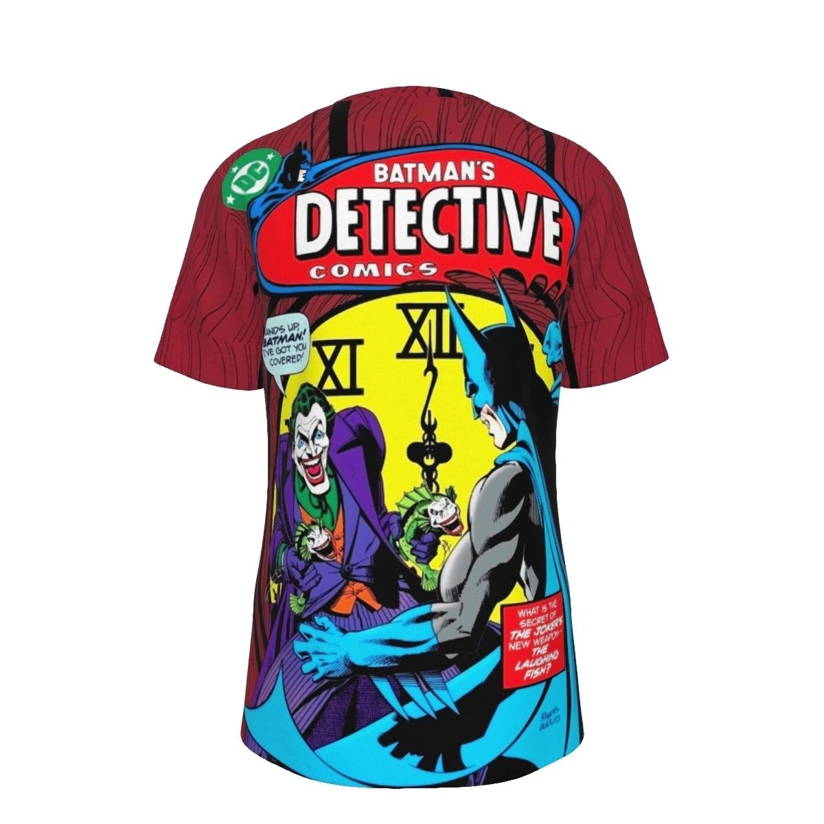 DETECTIVE 475 SPLASH PAGE ALL OVER PRINT SHIRT AND TANK TOP - MARSHAL ROGERS ART - JOKER