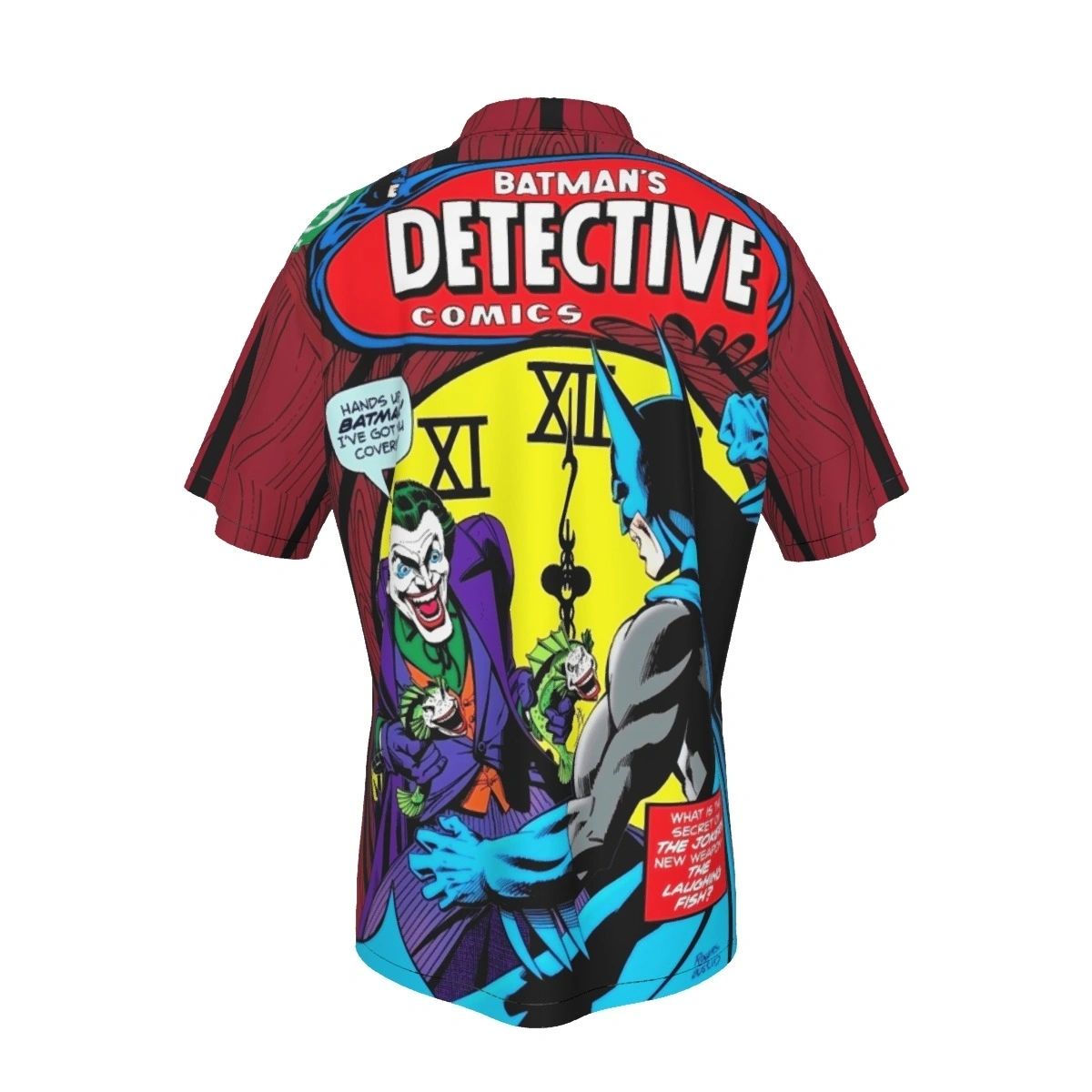 DETECTIVE 475 SPLASH PAGE ALL OVER PRINT SHIRT AND TANK TOP - MARSHAL ROGERS ART - JOKER