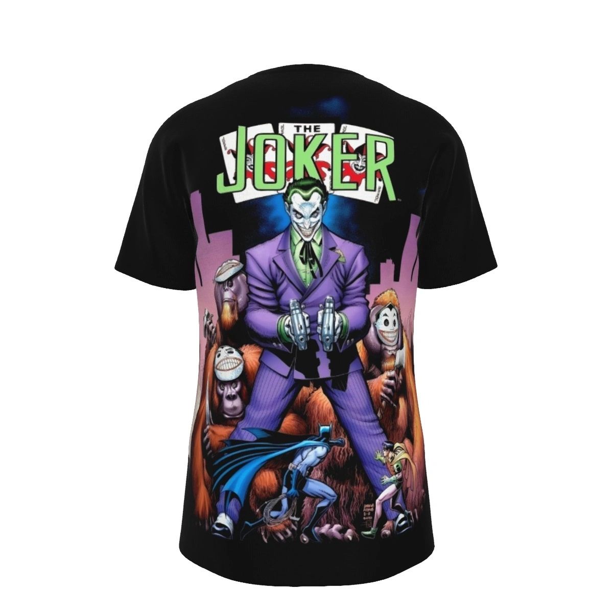 JOKER 80TH ALL OVER PRINT SHIRT AND TANK TOP - ARTHUR ADAMS ART