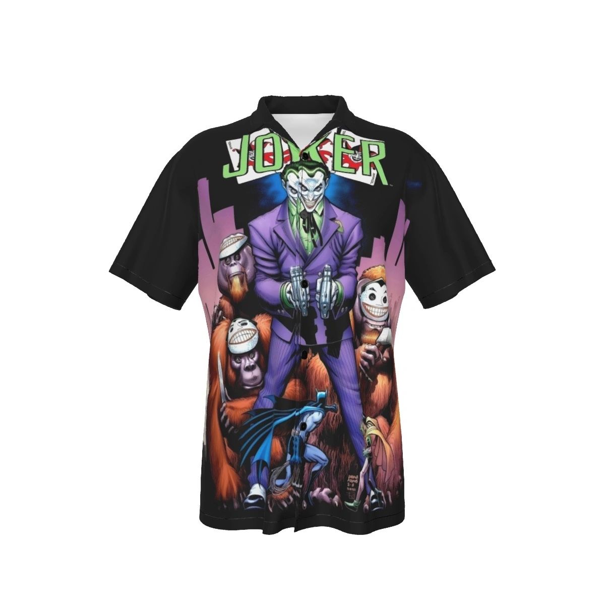 JOKER 80TH ALL OVER PRINT SHIRT AND TANK TOP - ARTHUR ADAMS ART