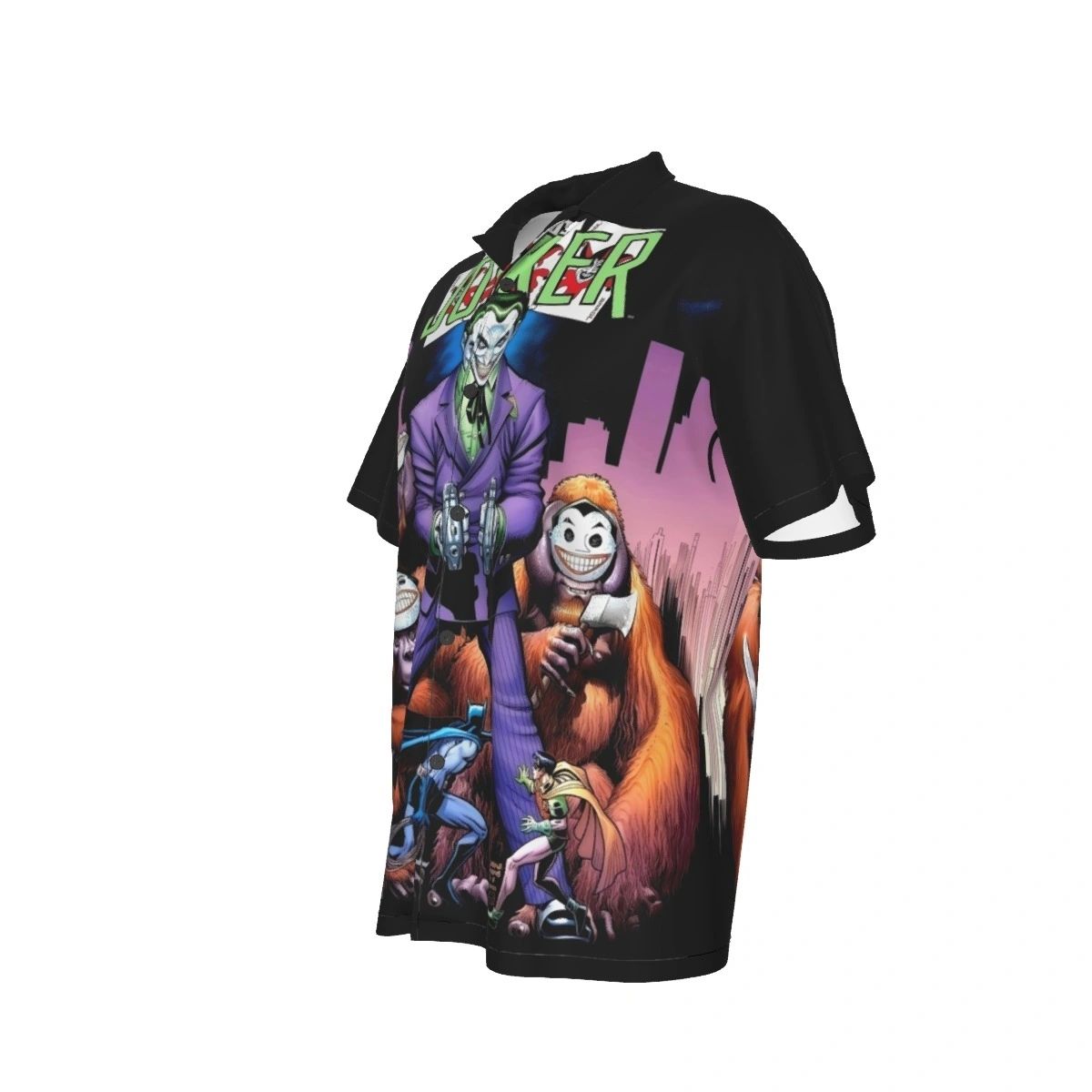 JOKER 80TH ALL OVER PRINT SHIRT AND TANK TOP - ARTHUR ADAMS ART