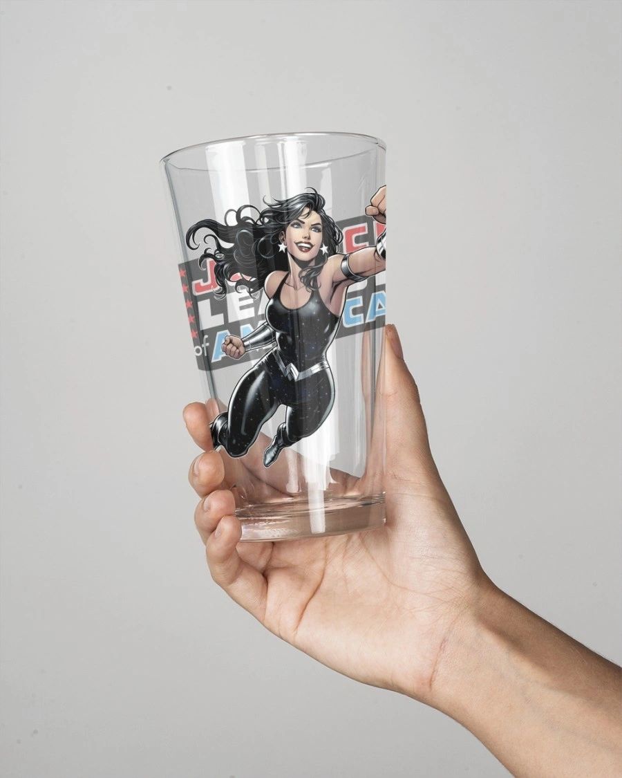 DONNA TROY READY Pint Glass (with Free Shipping) -TEEN TITANS READY