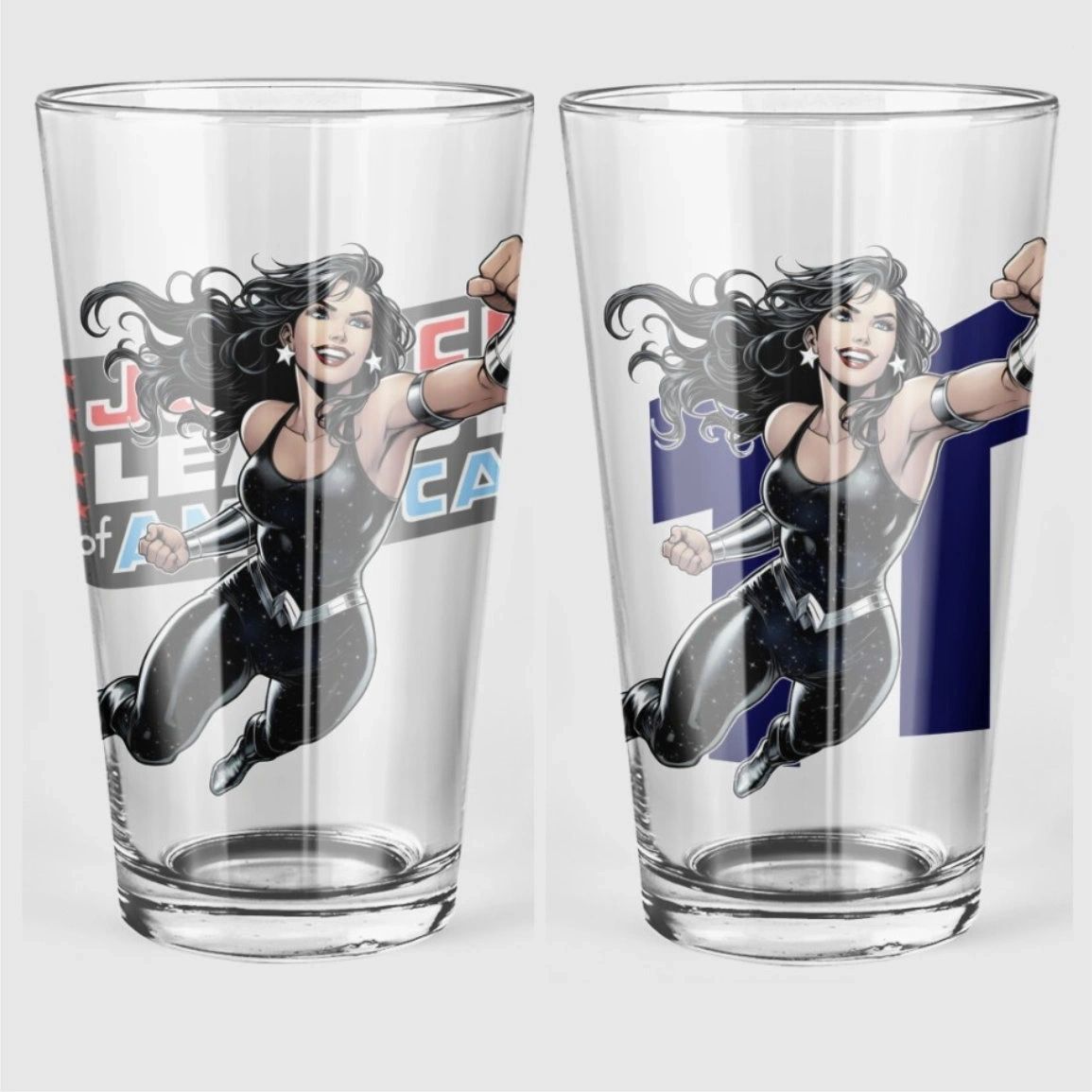 DONNA TROY READY Pint Glass (with Free Shipping) -TEEN TITANS READY
