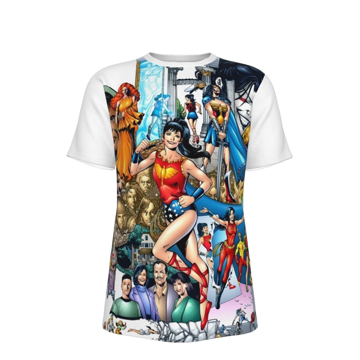 TITANS 23 ALL OVER PRINT SHIRT AND TANK TOP - WHO IS WONDER GIRL