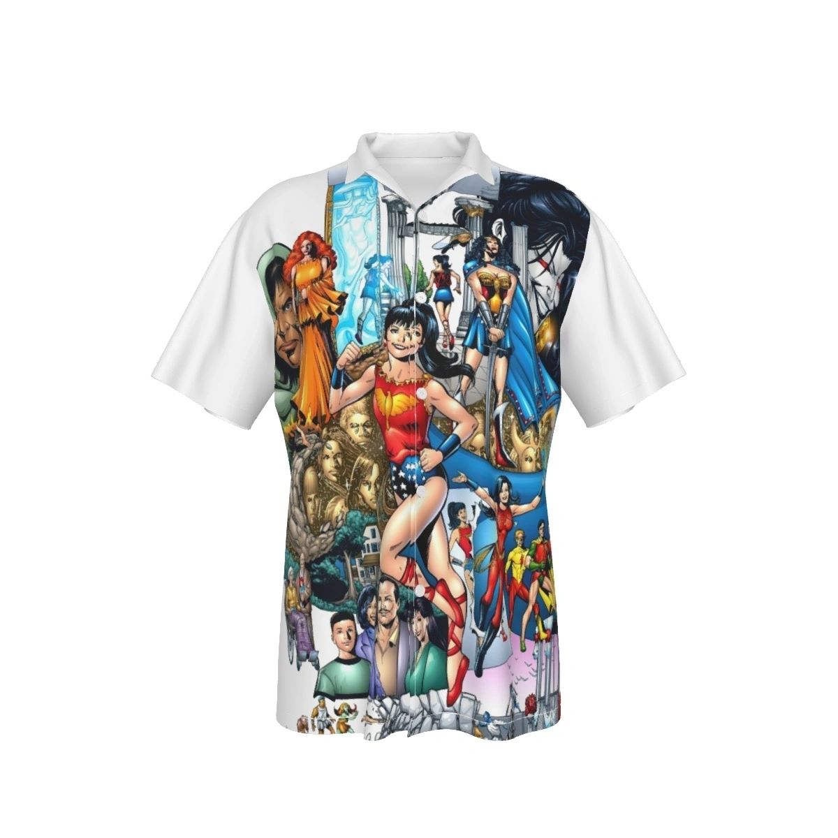 TITANS 23 ALL OVER PRINT SHIRT AND TANK TOP - WHO IS WONDER GIRL