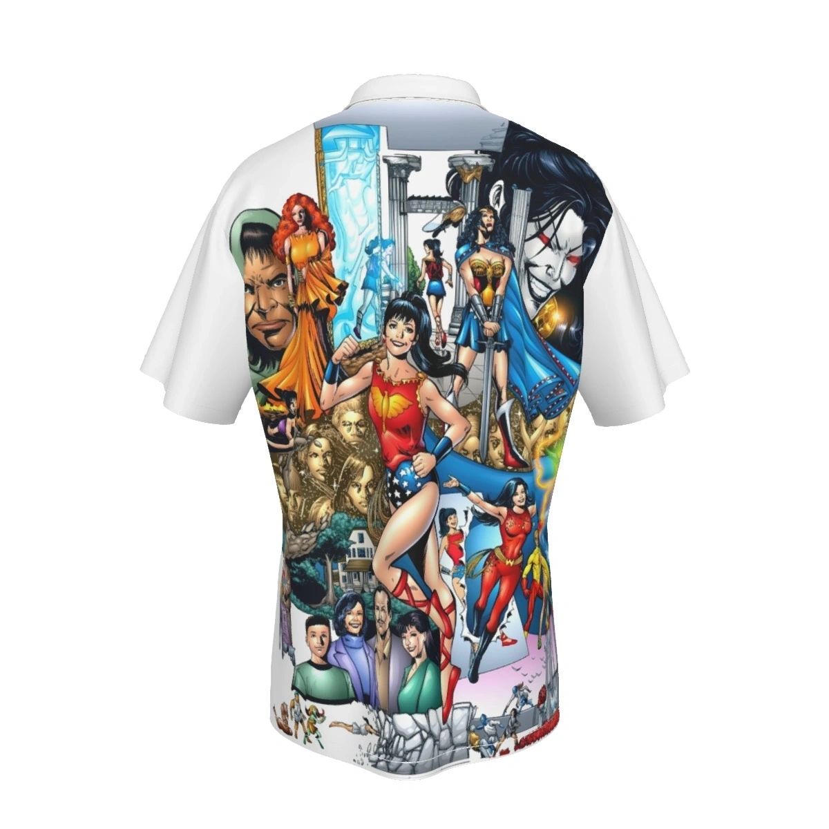 TITANS 23 ALL OVER PRINT SHIRT AND TANK TOP - WHO IS WONDER GIRL