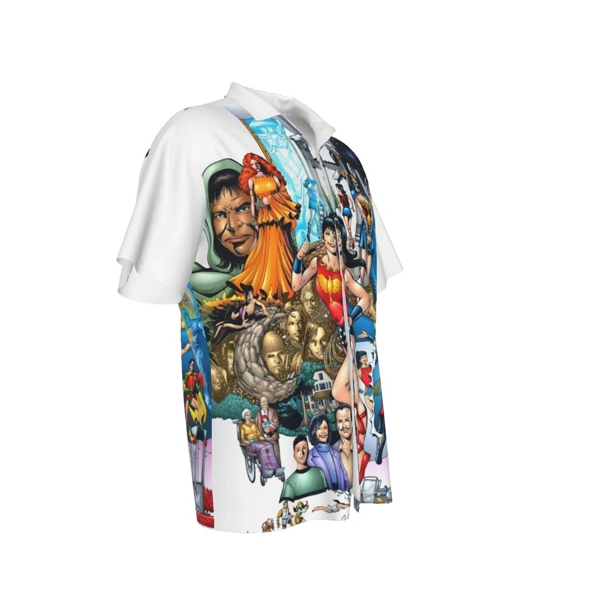 TITANS 23 ALL OVER PRINT SHIRT AND TANK TOP - WHO IS WONDER GIRL