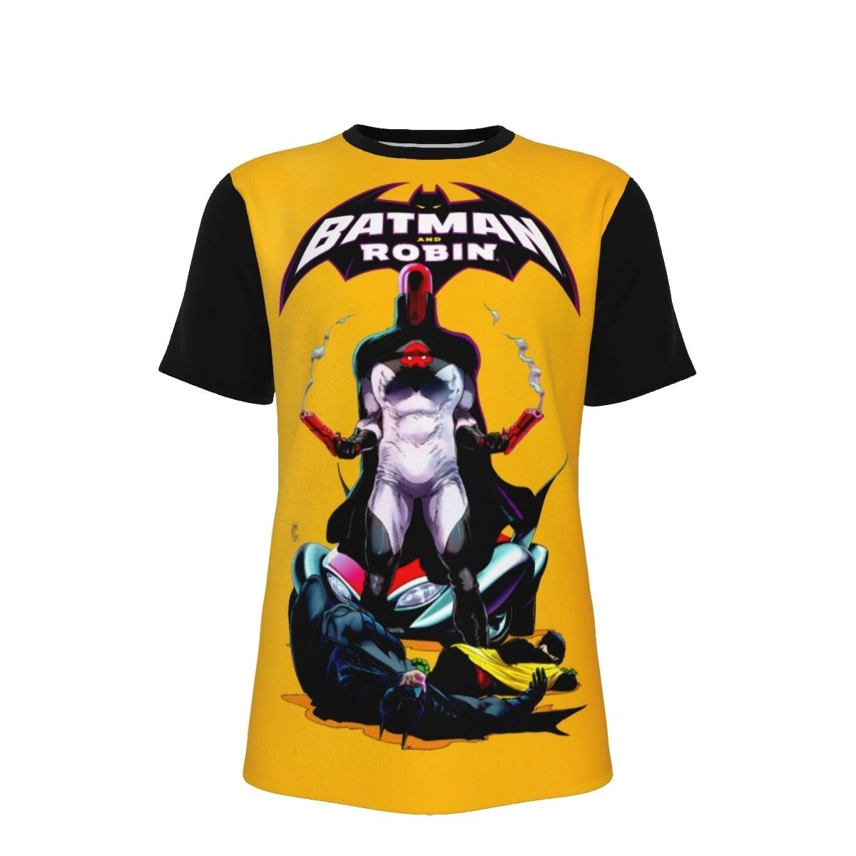 BATMAN AND ROBIN 23 ALL OVER PRINT SHIRT AND TANK TOP - RED HOOD