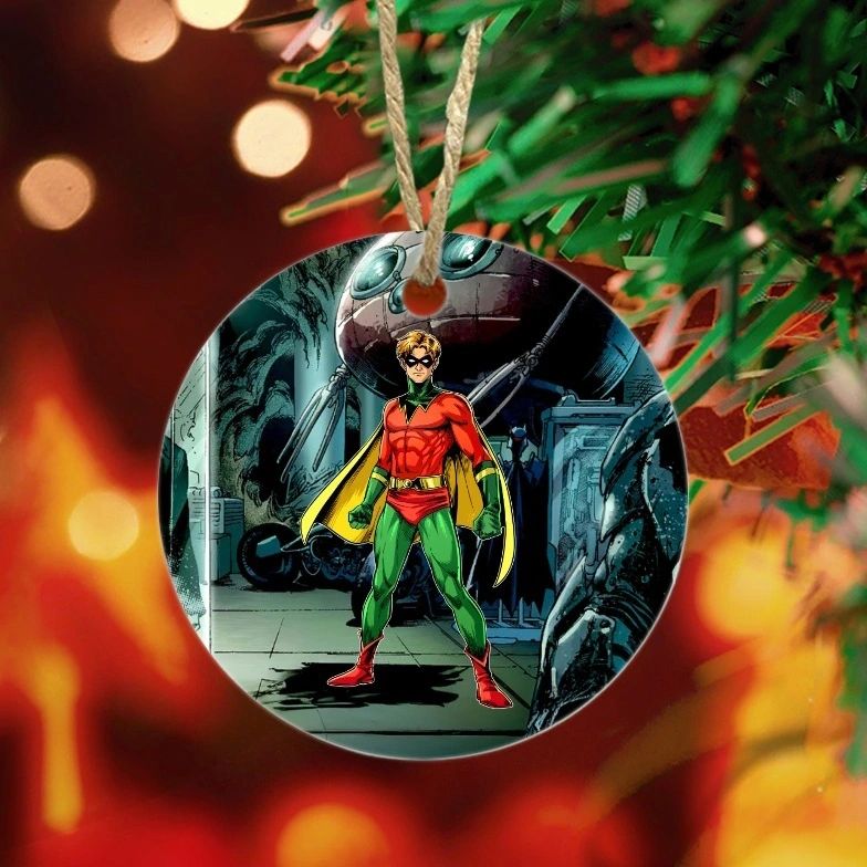 JASON TODD READY CHRISTMAS TREE ORNAMENT - BATMAN FAMILY READY
