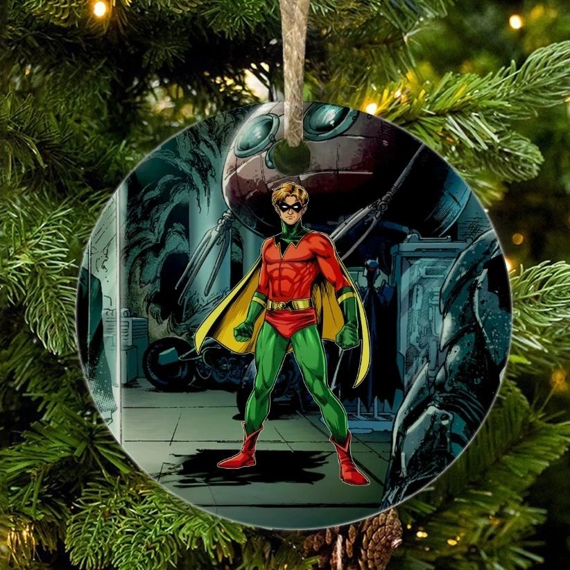 JASON TODD READY CHRISTMAS TREE ORNAMENT - BATMAN FAMILY READY