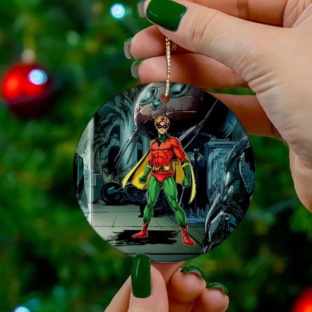 JASON TODD READY CHRISTMAS TREE ORNAMENT - BATMAN FAMILY READY