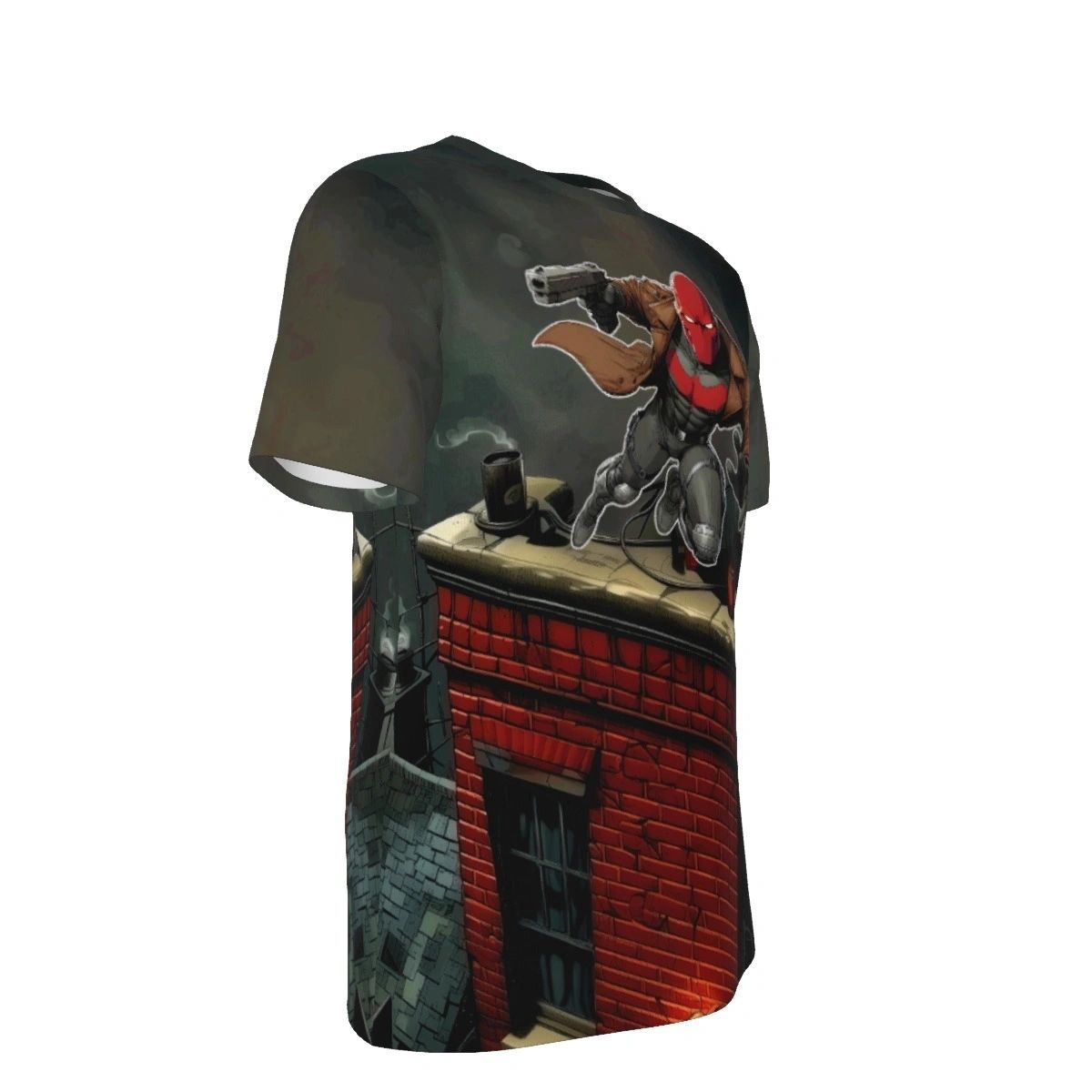 RED HOOD READY ALL OVER PRINT SHIRT AND TANK TOP -BATMAN FAMILY READY SERIES