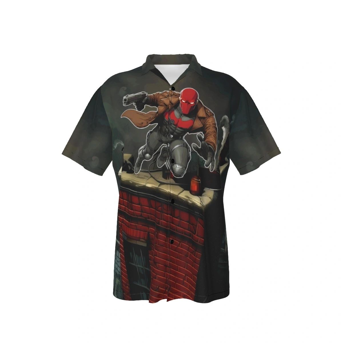 RED HOOD READY ALL OVER PRINT SHIRT AND TANK TOP -BATMAN FAMILY READY SERIES