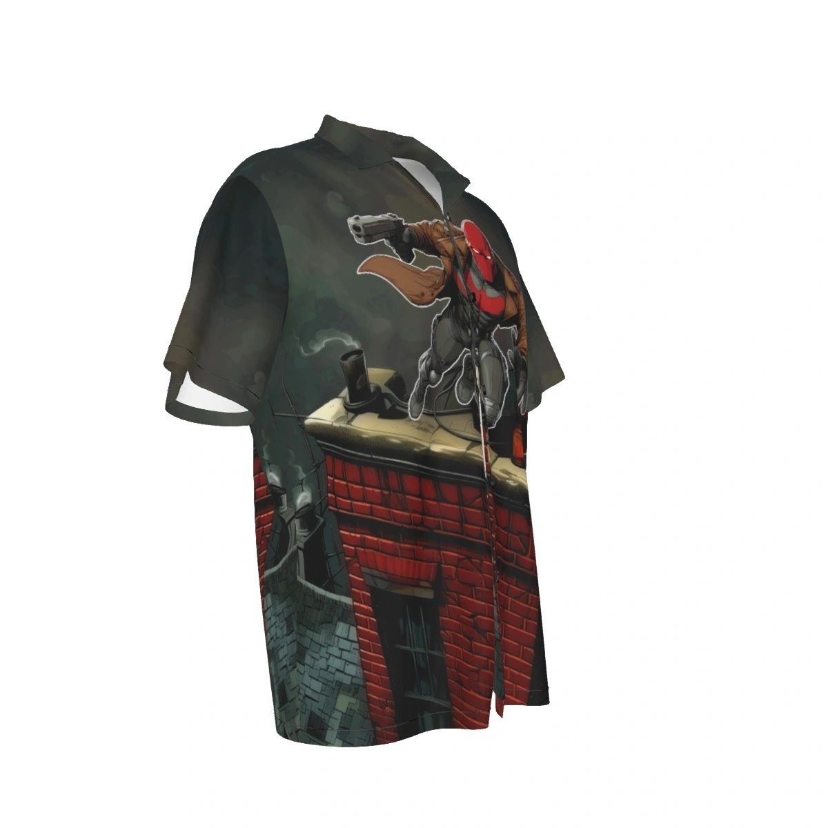 RED HOOD READY ALL OVER PRINT SHIRT AND TANK TOP -BATMAN FAMILY READY SERIES