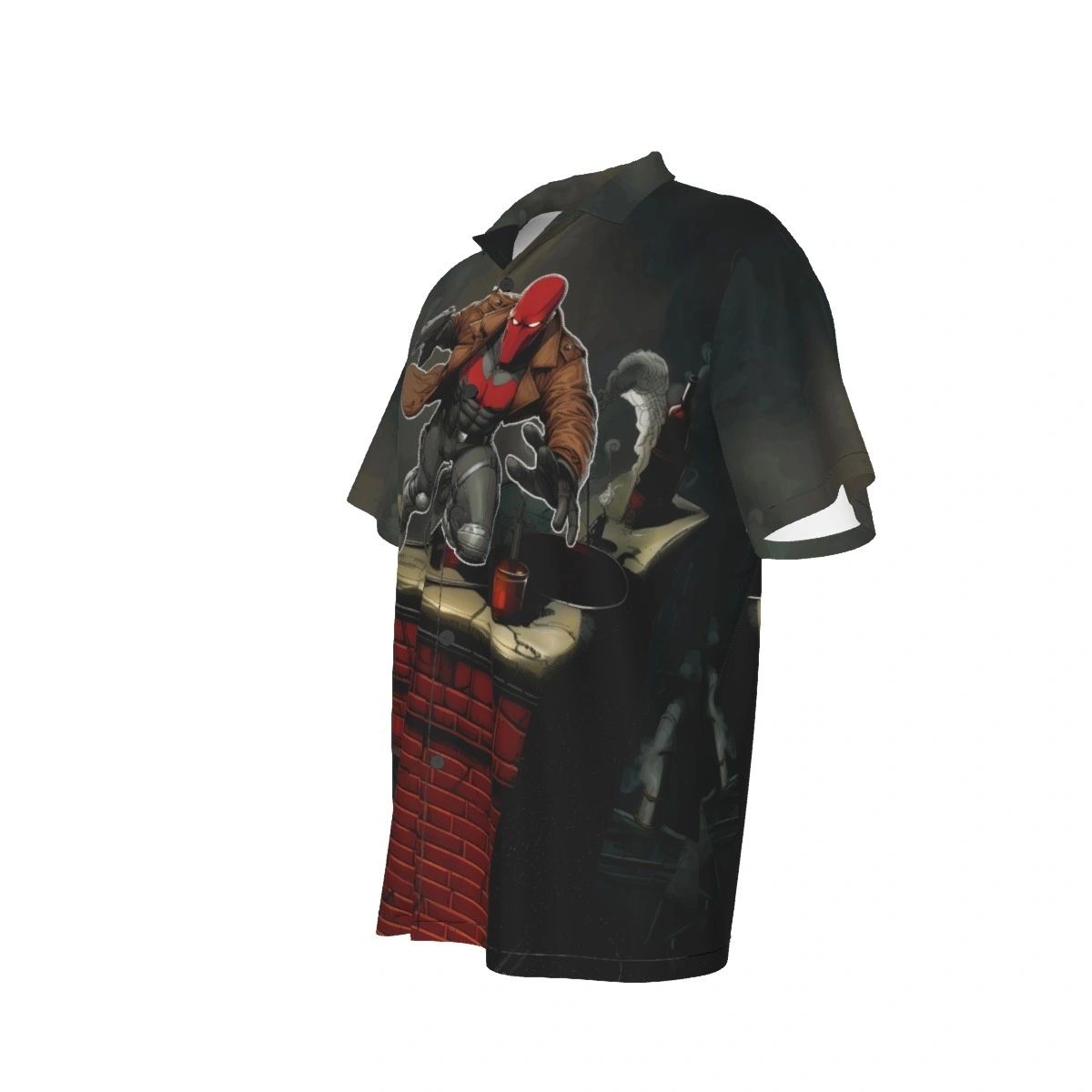 RED HOOD READY ALL OVER PRINT SHIRT AND TANK TOP -BATMAN FAMILY READY SERIES