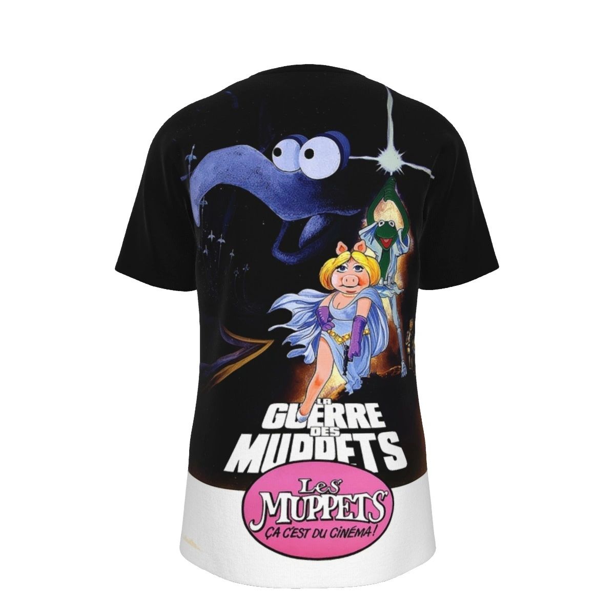 MUPPET MOVIE POSTER ALL OVER PRINT SHIRT - STAR WARS FRENCH VERSION