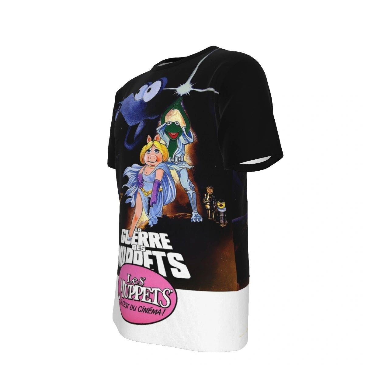 MUPPET MOVIE POSTER ALL OVER PRINT SHIRT - STAR WARS FRENCH VERSION