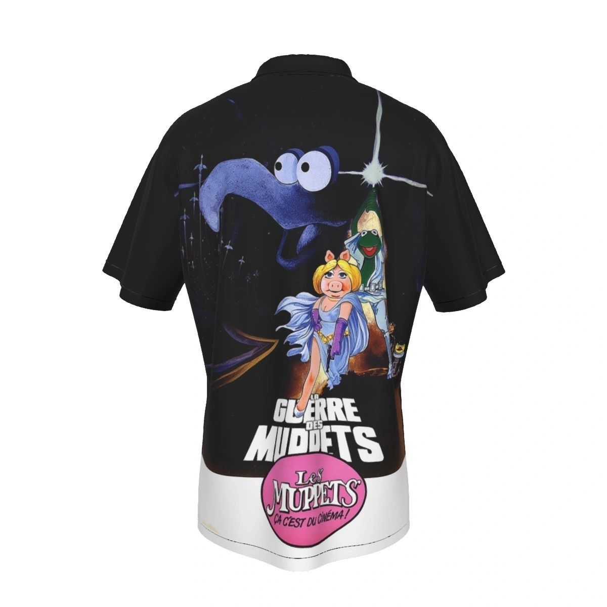 MUPPET MOVIE POSTER ALL OVER PRINT SHIRT - STAR WARS FRENCH VERSION