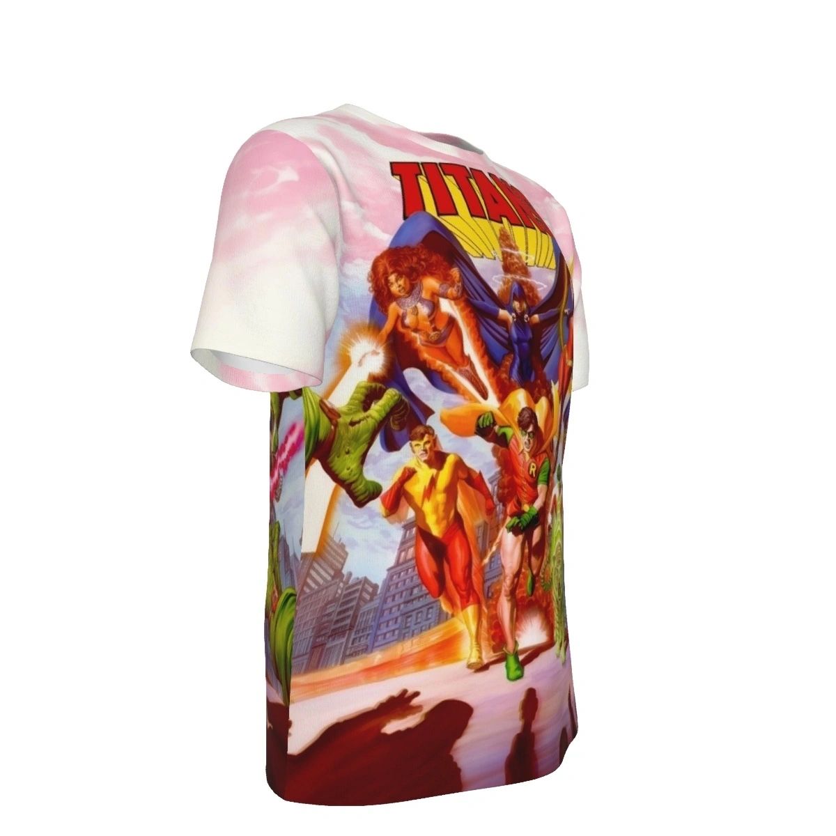 TEEN TITANS 1 ALL OVER PRINT SHIRT AND TANK TOP - ALEX ROSS ART - REFRESH