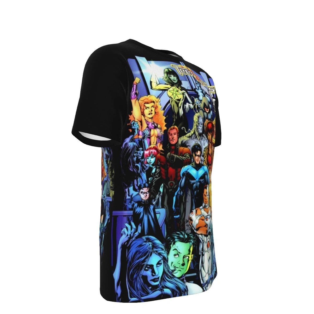 TEEN TITANS OUTSIDERS ALL OVER PRINT SHIRT AND TANK TOP