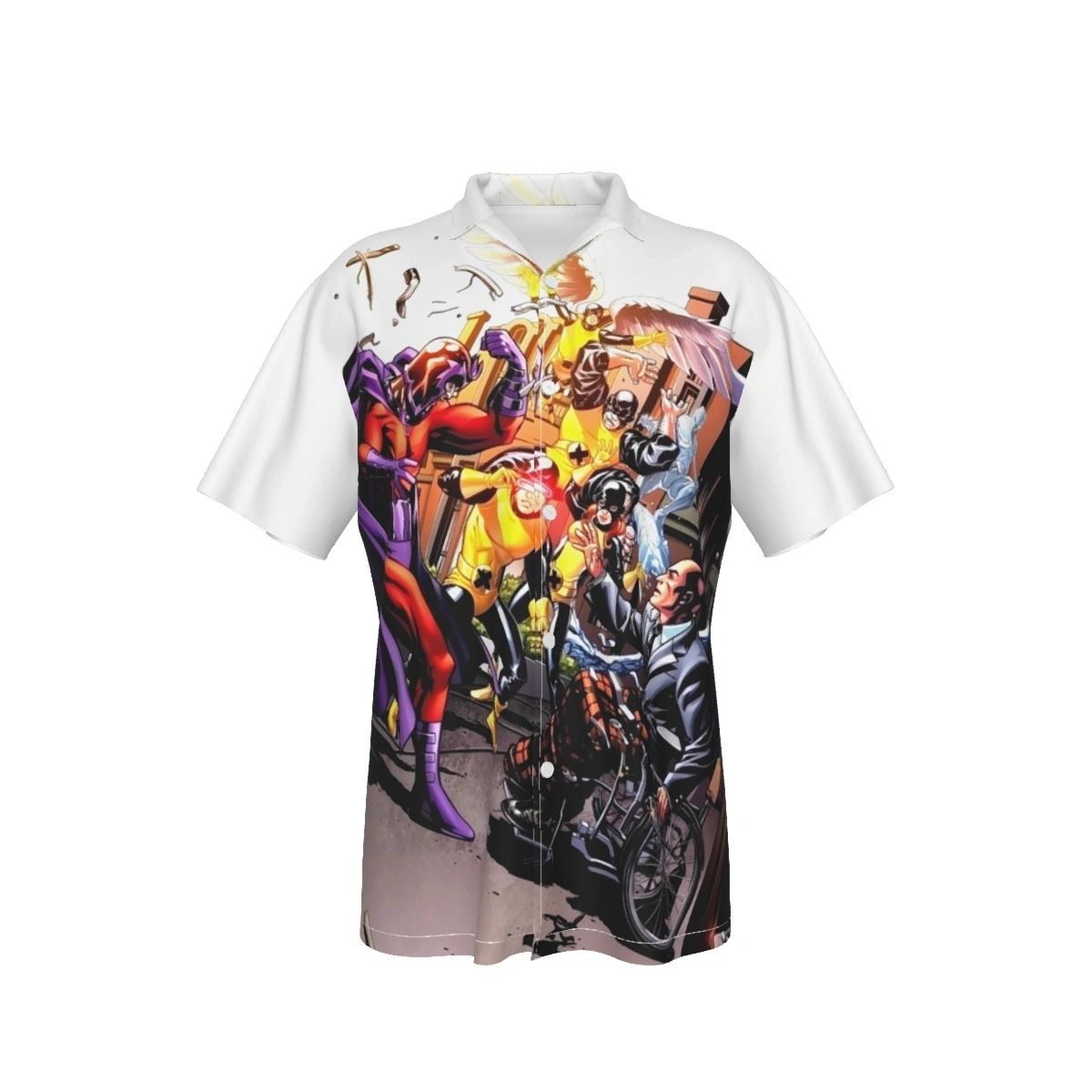 ORIGINAL XMEN ALL OVER PRINT SHIRT AND TANK TOP -MARVEL SPOTLIGHT - MIKE MCKONE