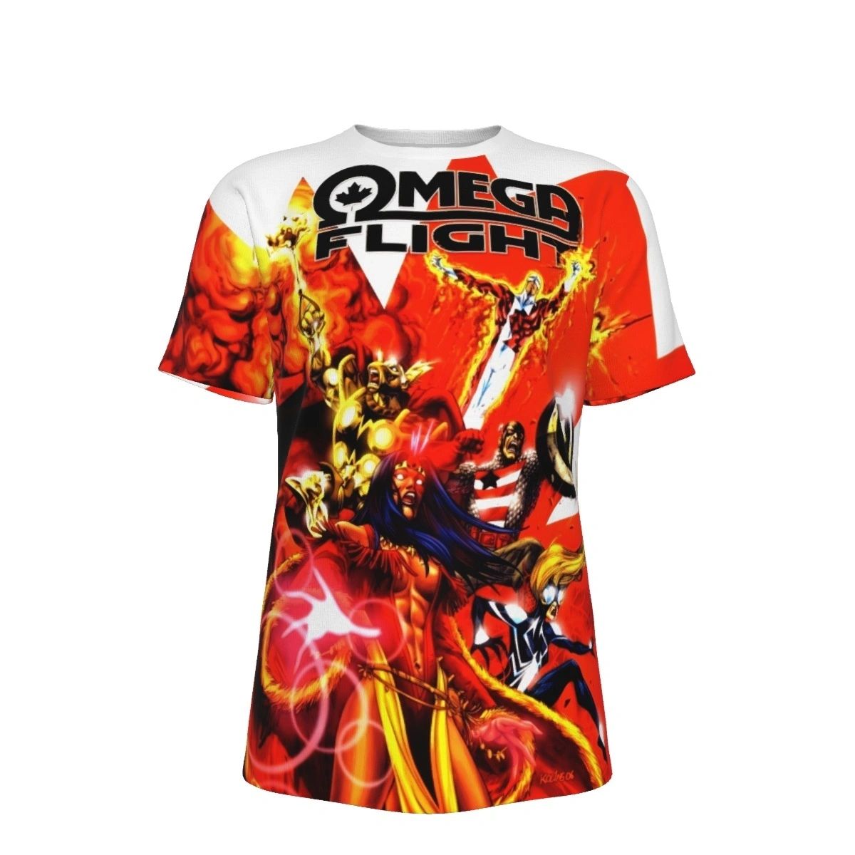 OMEGA FLIGHT 1 ALL OVER PRINT SHIRT AND TANK TOP